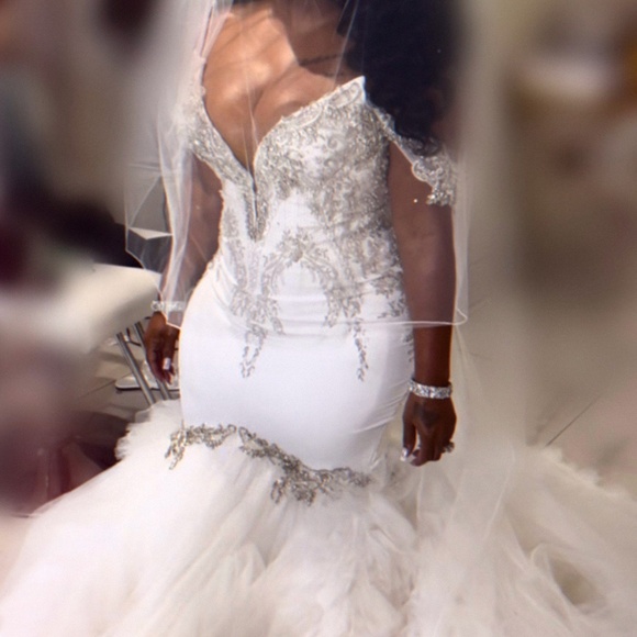 Azaria Bling Wedding Gown - Picture 1 of 4